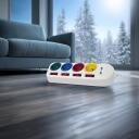 Maclean удлинитель MCE229W, 4 розетки, 2xUSB, 250VAC, 10A, 2.1A 5V, 1.5m, защита от детей, выключатель