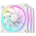 Deepcool Ventilaator FL12 WH 3 IN 1 R-FL12-WHAPN3-G, 55 cfm, 32 dBA, 500-2150 rpm, 4-poolne mootor, ARGB Gen 2