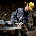 Akumuliatorinis kampinis šlifuoklis WB 18 LT BL 11-125 CARCASS METABOX; 613052840 METABO