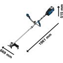 Bosch Akutoitega muru niiduk GFR 18V-25 BH 06008D1200, 18V, 5kg, 40cm, 25cm, 2.4mm, Jalgratta k&auml;epide, Pro Tap, Anti-Tangle
