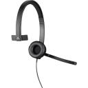 Logitech k&otilde;rvaklapid H570E Mono, 1,9 m kaabel, 31,5 - 20000 Hz, must, m&uuml;ra summutav mikrofon, in-line juhtimine