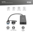 Digitus USB centrmezgls, DA-70235, 4 x USB A 3.0, USB 5V, 5 Gbps, 0&deg;C līdz 40&deg;C, 4 porti