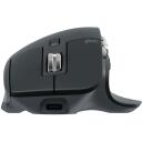 Logitech optiline hiir MX Master 3S 910-006559, 8000 DPI, 7 nuppu, Bluetooth, laaditav, ergonoomiline disain