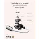 Belaidės ausinės atviro dizaino su hibridine garso sistema OpenWear Stereo Pro Bluetooth 5.4 20 Hz&ndash;40 kHz dažnių diapazonas BHR080IGL Grafito juoda Xiaomi