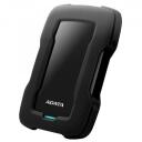 Adata HDD AHD330-5TU31-CBK 5TB, 2.5", USB 3.2 Gen 1, Juodas, Smūgio apsauga, 256-bit AES &scaron;ifravimas