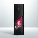 Axagon корпус SSD EEM2-UB2 USB-C 10Gbps, M.2, черный, 115 x 39 x 11 мм, 3 термопроводящие прокладки