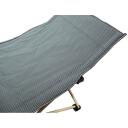 Besk Kokkuvolditav voodi 9126332, 185 cm, 68 cm, Hall, Kokkuvolditav, Metall, Pol&uuml;ester