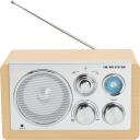 Denver TR-63 Light Wood 111101000720, 1.6kg, AM/FM, 15W, AUX, 3.5mm, 1 stacija, 230V/4xAA
