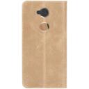 Krusell Sunne 2 Card Foliowallet 61239, 14cm (5.5), Rahakott, Kude, Nahk, Bež, Monotoonne, Sony, XPERIA L2, 2 kaardi taskut