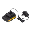 Дрель &mdash; отвертка 16 В &mdash; вкл. 2 аккумулятора 16 В 1,3 Ач и зарядное устройство POWX00425 POWERPLUS