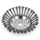 Tīrī&scaron;anas birstes disks, POWERPLUS, POWACG3512, &Oslash; 200mm, 10000 apgr./min, piemērots elektriskajiem un degvielas birstes griezējiem