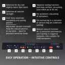 Профессиональный барный вакууматор с контролем температуры 130W VRH 790 Advanced Pro 01528 Caso