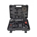 Bezvadu leņķa slīpmašīna 125mm, HOOZAR, AW06160, 18V, 2x2.0Ah, bezsuku motors, mīkstā palaišana