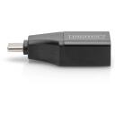 Digitus USB adapteris AK-300450-000-S, 4K30Hz, USB-C vīrie&scaron;u, HDMI-A sievie&scaron;u, melns