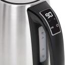 Adler elektriline veekeetja AD 1340, 1,7 L, 2200 W, roostevaba teras, LCD ekraan, 360&deg; p&ouml;&ouml;ratav alus