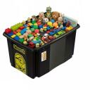 Keeeper Коробка для хранения с крышкой 0612239800361, 45L, 55,5x40x30cm, безопасный PP пластик, экономия места