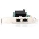 Digitus v&otilde;rgukaart DN-10132, 2x10/100/1000 Mbit/s, PCIe, 802.1Q, 802.3, 802.3ab, 802.3u, 802.3x
