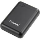 Intenso Power Bank 7313530 10000 mAh, Li-Pol&uuml;meer, 3.1 A, 1x USB-A, 1x USB-C, must