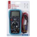 Emos Multimetras MD-410 M3691, 168x83x35mm, 20mA-10A AC/DC, 200mV-300V AC/DC, 3,5 skaitmeninis ekranas, akustinė signalizacija