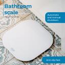 Adler Bathroom Scale | AD 8188 | Maximum weight (capacity) 180 kg | Accuracy 100 g | White