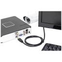 Digitus HDMI Premium ātrgaitas savienojuma kabelis DB-330123-030-S, 3 m, 4K atbalsts, HDMI A tipa vīrie&scaron;u savienotāji