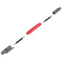 Draumet Mini Atsuktuvas CrV 4 viename 8901325, CrV plieniniai antgaliai, 1,6 mm plok&scaron;čias, PH000, 2,0 mm plok&scaron;čias, PH00