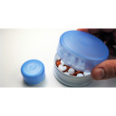 "GoTubb komplekts, 3 krāsainas pārtikas drošas kastes, R077410, HUMANGEAR"