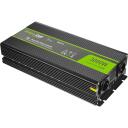 Green Cell Muundur INV15, 3000 W, 12 V, 6000 W, 230 V, &uuml;lekuumenemise kaitse, pingekaitse