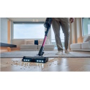 Hoover HF610HX 011 HF610HX 011 беспроводной пылесос stick-тип 650 Вт 21.6 В до 100 мин пылесборник 0.7 л 3 уровня мощности EPA-фильтр Magenta