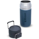 Termopudele The Quick Flip Water Bottle Go 0,47L, tum&scaron;i zila; 2809148073 STANLEY