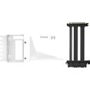 Fractal Design Datora korpuss Flex 2 FD-A-FLX2-002, 195mm, balts, atbalsta 4-slotu GPU, viegla montāža