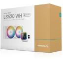 Deepcool CPU vedelikujahuti LS520 A-RGB R-LS520-WHAMNT-G-1, 240 mm, 85,85 cfm, 32,9 dB, PWM tugi, RGB LED