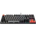 Tracer Mehāniskā tastatūra TRAKLA47373, 1.5m, 87 taustiņi, krāsains apgaismojums, 8 multivides taustiņi, WinLock, Anti ghosting