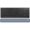Fellowes Breyta klaviatuuri randme tugi 100142577, 60 mm, 470 mm, 17.5 mm, Silikoon, Antibakteriaalne, Meri