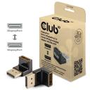Club3D адаптер CAC-1008, DisplayPort 1.4 M/F, под углом 90 градусов, 4K 120Hz, 2 порта