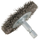 Ketashari 50 mm, 1/4"; HEX gofreeritud terasharjased D-76613 MAKITA