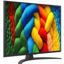 Lg Televizorius 43NANO81A6A, 109.2 cm, 4K Ultra HD, Wi-Fi, Bluetooth, Smart TV, 3xHDMI, 2xUSB, 20W, 4 branduoliai