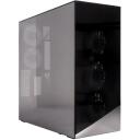 Arctic Korpus Xtender VG (Mirror Black) ACPCC00019A, 529mm, 231mm, 529mm, 5 ventiliatoriai, 6 diskų palaikymas, A-RGB