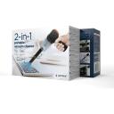Gembird rankinis dulkių siurblys CK-MVC-01 15 W, 2500 Pa, 18 min, be mai&scaron;elio, 1,8 Ah, Li-Poly, juodas