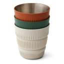 Salokāma Krūze DETOUR Stainless Steel Collapsible Mug, Moonstruck Grey, 9327868157389 SEA TO SUMMIT