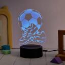 Manta Dekoratīvā lampa SNL124RGB, 5W, 12.2cm, 10cm, 20cm, 3xAA, 5V, 2m, 16 krāsas, tālvadība