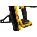 Dewalt Dujinis Betono Nailer DGN845D1-QW 18V, 2 Ah, Svoris 3,9 kg, 15&deg; žurnalo kampas, 36 nagai, 13-40 mm nagai