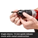 Bezvadu trieciena urbjma&scaron;īna TE-CD 18/2 Li-i +64, EINHELL, 4514221, 2 ātrumi, 44 Nm griezes moments, 2x2.0 Ah akumulatori, 64 piederumu komplekts