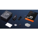 70mai X800 70mai Dashcam 4K Omni X800 videoregistraator 4K UHD 3840&times;2160 60 fps Sony STARVIS2 146&deg; vaatenurk 360&deg; p&ouml;&ouml;rlev objektiiv Wi-Fi6 GPS Must