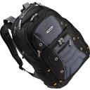 Targus Drifter mugursoma TSB238EU, 15,6", 1,295 kg, poliesters, plecu siksna, melns/pelēks
