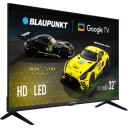 Blaupunkt LED televizorius 32WGC5501S, 32", 1366 x 768, Wi-Fi, Smart TV, Google TV, Juodas