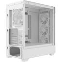 Adata Korpus STARKERAIRBTFMTA-WHCWW, 464mm, 242mm, 496mm, 390mm GPU, 2x2.5"/1x3.5" įdėklai, 4x120mm ARGB ventiliatoriai