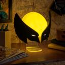 Paladone Vilka koka maskas lampa PP12744XM, 220mm, 160mm, 120mm, Dzeltena, Melna, Plastmasa, 1 gab.