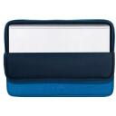 Rivacase SLEEVES SUZUKA 7703AZURE, 14", 120g, водоотталкивающий, пылеустойчивый, устойчивый к царапинам