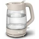 Tefal Kettle KO2G0BE0, 2000 W, 1.7 L, stiklas, 360&deg; sukamo pagrindą, pilka/permatoma